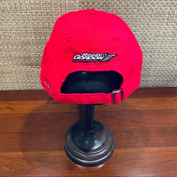 🌟2xHP🌟NWOT Jim Beam Racing Baseball Cap Robby Gordon - Picture 3 of 8